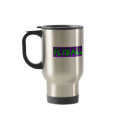 Flyball Travel Mug, 2 Images, Version 1 by WeaselPuppy Flyball Travel Mug, 2 Images, Version 1