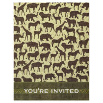 Flyer Animals of Africa, YOU'RE INVITED