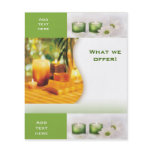 Flyer Beauty Salon Spa Green 3 Template Small