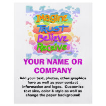 Flyer - Believe Pop Art
