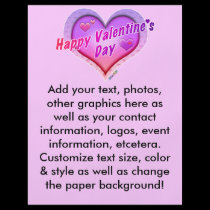 FLYER - Happy Valentine's Day flyers