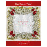 Flyer template Christmas promotions marketing