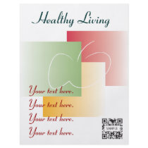 Flyer Template Healthy Living