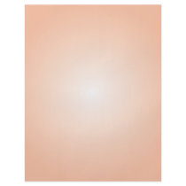 Flyer Template: Radial Gradient: Light Orange