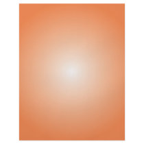 Flyer Template: Radial Gradient: Orange