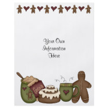 Flyer -Winter fun-Cocoa-Hot Chocolate-Gingerbread by forbes1954 Flyer -Winter fun-Cocoa-Hot Chocolate-Gingerbread
