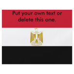 Flyer with Flag of Egypt