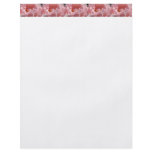 Flyers custom Pink Rose Flower Border Holidays