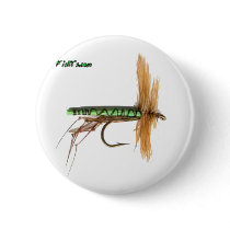Flyfishing bait, tackle, lure, buttons