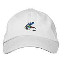 Flyfishing Embroidered Cap Embroidered Hat