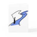 FlyFishing in the stream. cards