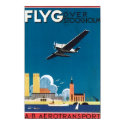 Flyg Over Stockholm, AB Aerotransport posters
