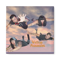 Flyin Assassins Magnet