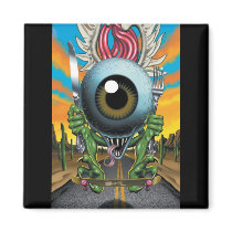 "Flyin Eye" magnets by JimPhillips "Flyin Eye" magnets