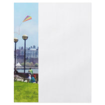 Flying a Kite at Pier A Park Hoboken NJ flyers
