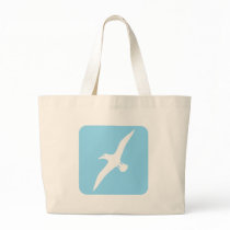 Flying Albatross Tote Bags