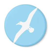 Flying Albatross Fridge Magnets