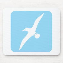 Flying Albatross Mouse Pads