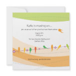 Flying away - farewell party invitation
