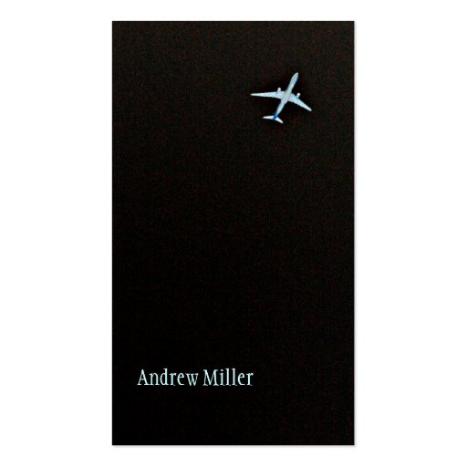 Flying Away | High Altitude Airplane Business Card