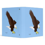 Flying Bald Eagle Binder