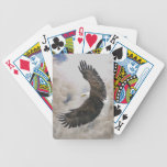 Flying Bald Eagle & Clouds Raptor Wildlife Pack Playing Cards