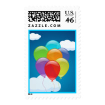 Flying Balloons stamps
