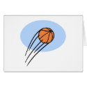 flying basketball