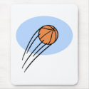 flying basketball