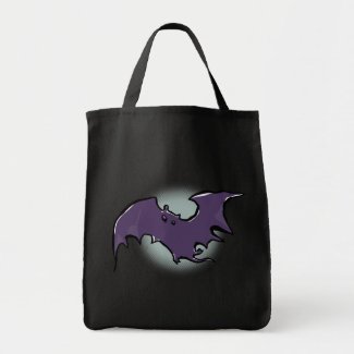 flying bat canvas bag