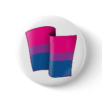Flying Bi Pride Round Button