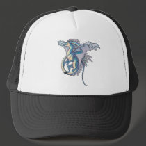 Flying blue dragon hat by thedancingemu Flying blue dragon hat