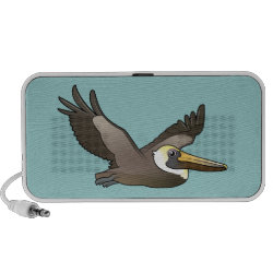 Flying Brown Pelican MP3 Speakers