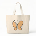 Flying Butterfly Cartoon Tote Bag