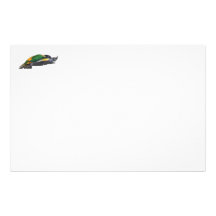 Flying Caique Stationary Personalized Stationery