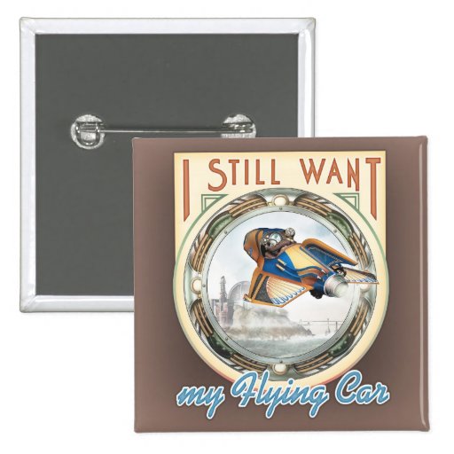 Flying Car Square Button