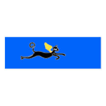 flying cat business card