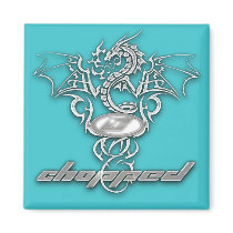 FLYING CHROME DRAGON magnets by magneticfields FLYING CHROME DRAGON magnets