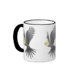 Flying Cockatiel Mug