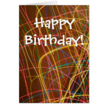 Flying Colors Birthday card
