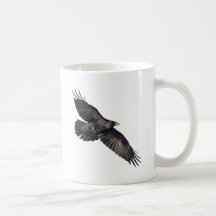 Flying Crow Coffee Mugs