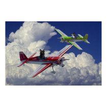 Flying dogs 2 posters by JamieTheDogdotCom Flying dogs 2 posters