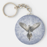 Flying Dove Keychain