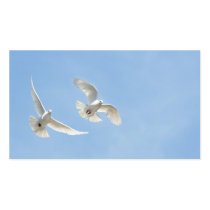 Flying doves business cards by deemac1 Flying doves business cards
