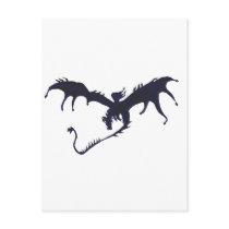 Flying dragon postcards by KanweieneaKreations Flying dragon postcards