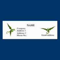 Flying Dragons Profile Card business cards