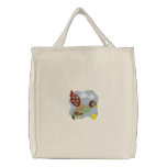 basic_tote_bag - Beautiful scenes with embroidered Canada Geese and Ducks on shirts, tshirts, jackets, hats and bags.: Sizes  Available colors: natural