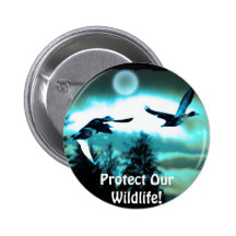 FLYING DUCKS BUTTON
