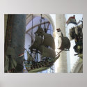 Flying Dutchman Hanging Battleship Photo Poster print