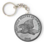 Flying Eagle Cent Obverse Keychain Flying Eagle Cent Obverse Keychain